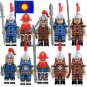 10pcs China Ming Dynasty Armour soldier Minifigures Lego Compatible Mi