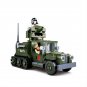 WW2 Soviet Union Gaz half track truck Minifigures Lego Compatible Mili