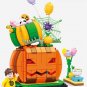 Jack-o'-lantern Dining Room Minifigures Lego Compatible City Hall