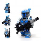 4pcs Blue Heavy Infantry Mandalorian Minifigures Lego Compatible The M