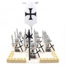 13pcs The Crusaders Temple Minifigures Lego Compatible Medieval Knight