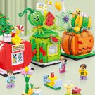 Halloween Pumpkin Home Watermelon Home Minifigures Lego Compatible Hal