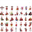 2021 Christmas Toy Movie character Santa Claus Minifigures Lego Compat