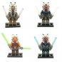4pcs Ahsoka Tano Minifigures Lego Compatible Star Wars Sets