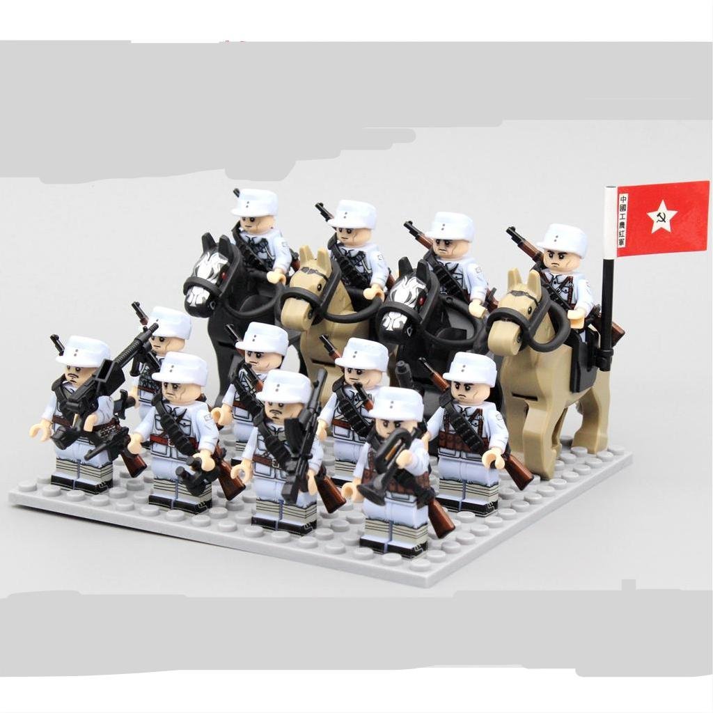 WW2 the Eighth Route Armyeighth Knights Corps Minifigures Lego Compati
