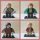 Frodo Baggins Samwise Peregrin Took Meriadoc Minifigures Lego Compatib