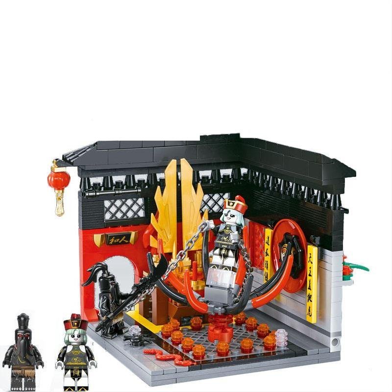 Zombie King vs Human War Minifigures Lego Compatible Dracula movie Set