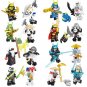 Blizzard Warrior General VEX vs Bone Soldier Minifigures Lego Compatib