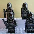 Midnight Black Shadow stormtroopers Minifigures Lego Compatible Clone