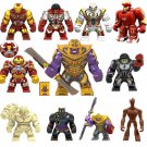 Big Avengers battle suit Iron Man Hulkbuster Hulk Venom Minifigures Le