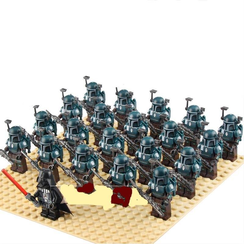 21pcs Star Wars Death Watch Minifigures Lego Compatible The Mandaloria