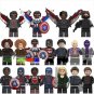18pcs The Falcon and the Winter Soldier TV character Minifigures Lego