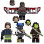 Proxima Midnight Falcon Winter Soldier Gamora Minifigures Lego Compati