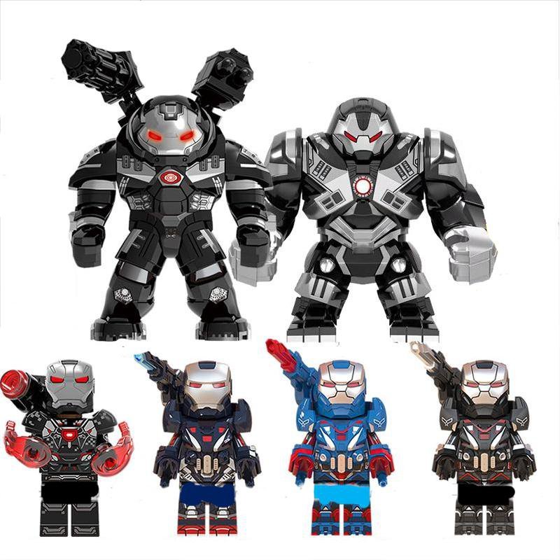 War Machine Mech Iron Man Mech Minifigures Lego Compatible Iron Man Se