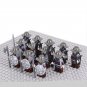 12pcs The Three Kingdoms Han Soldier Minifigures Lego Compatible Medie