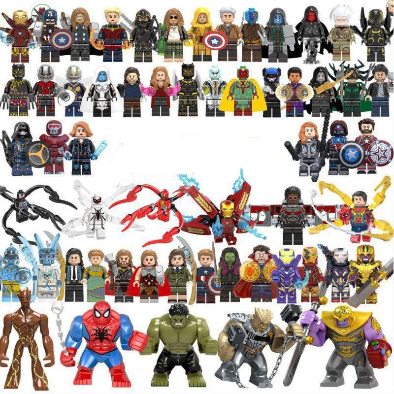 58pcs Super Heroes The Avengers Sets Minifigures Lego Compatible 2021