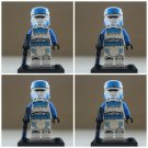 4pcs Imperial Transport Pilot Minifigures Lego Compatible Star Wars 20