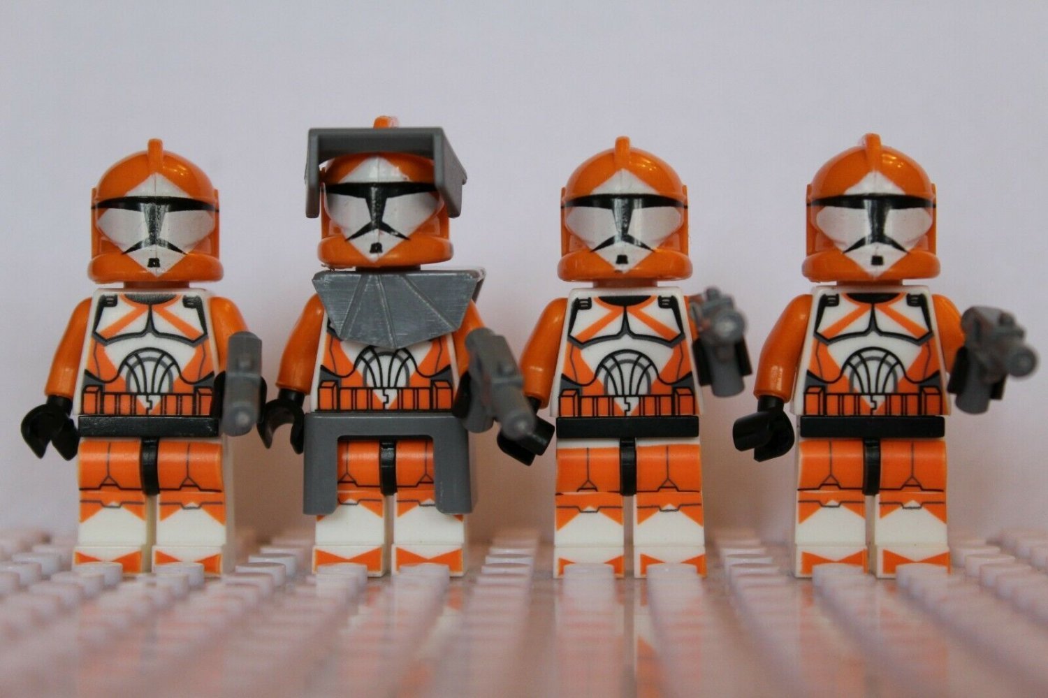 4pcs Bomb Squad Commandos Storm Clone Troopers Minifigures Lego Compat