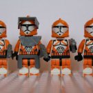 4pcs Bomb Squad Commandos Storm Clone Troopers Minifigures Lego Compat