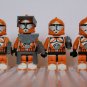 4pcs Bomb Squad Commandos Storm Clone Troopers Minifigures Lego Compat