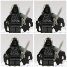 4pcs Ringwraith Sauron Minifigures Lego Compatible The Lord of the Rin