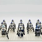 501st Legion Rex Jesse Echo Minifigures Lego Compatible Star Wars Sets