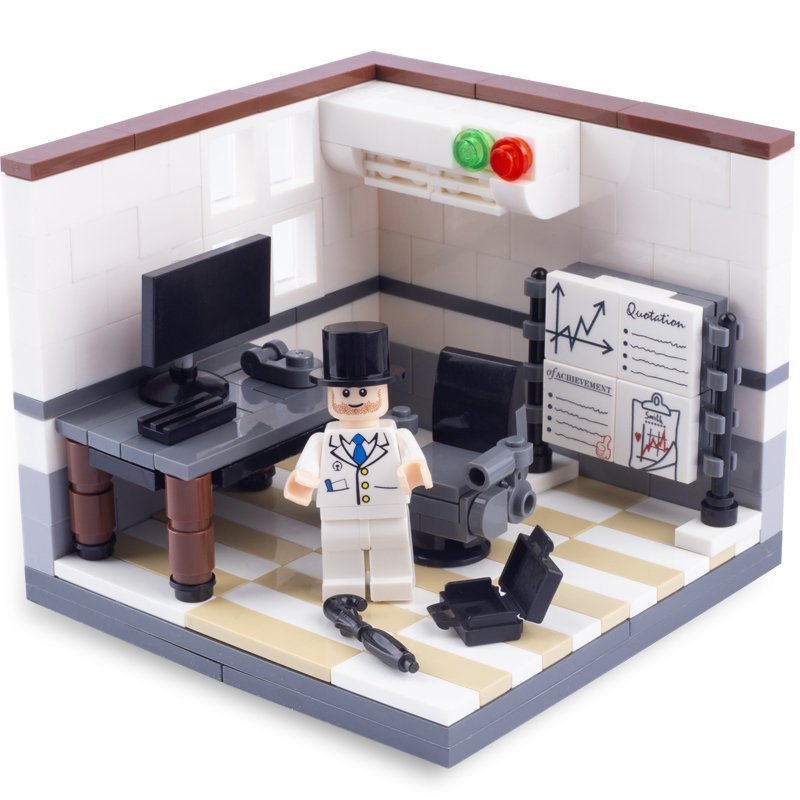 Manager Office air-conditioning Minifigures Lego Compatible City Compa