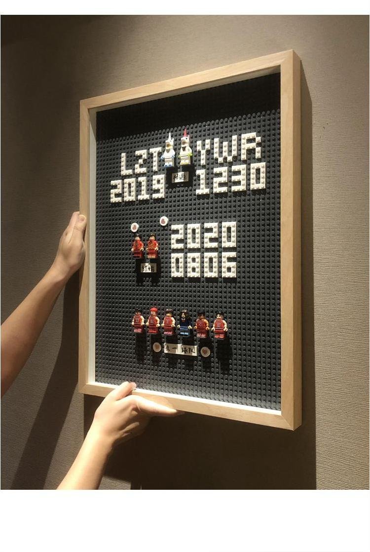 Birthday Gift building block Wall Decor Minifigures Lego Compatible Va