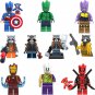 10pcs Rocket Racoon Groot Minifigures Lego Compatible Guardians of the