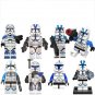 Clone Troopers 501st Legion Rex Minifigures Lego Compatible Star Wars