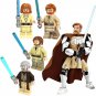 5pcs Obi-Wan Kenobi Jedi Master Minifigures Lego Compatible Star Wars