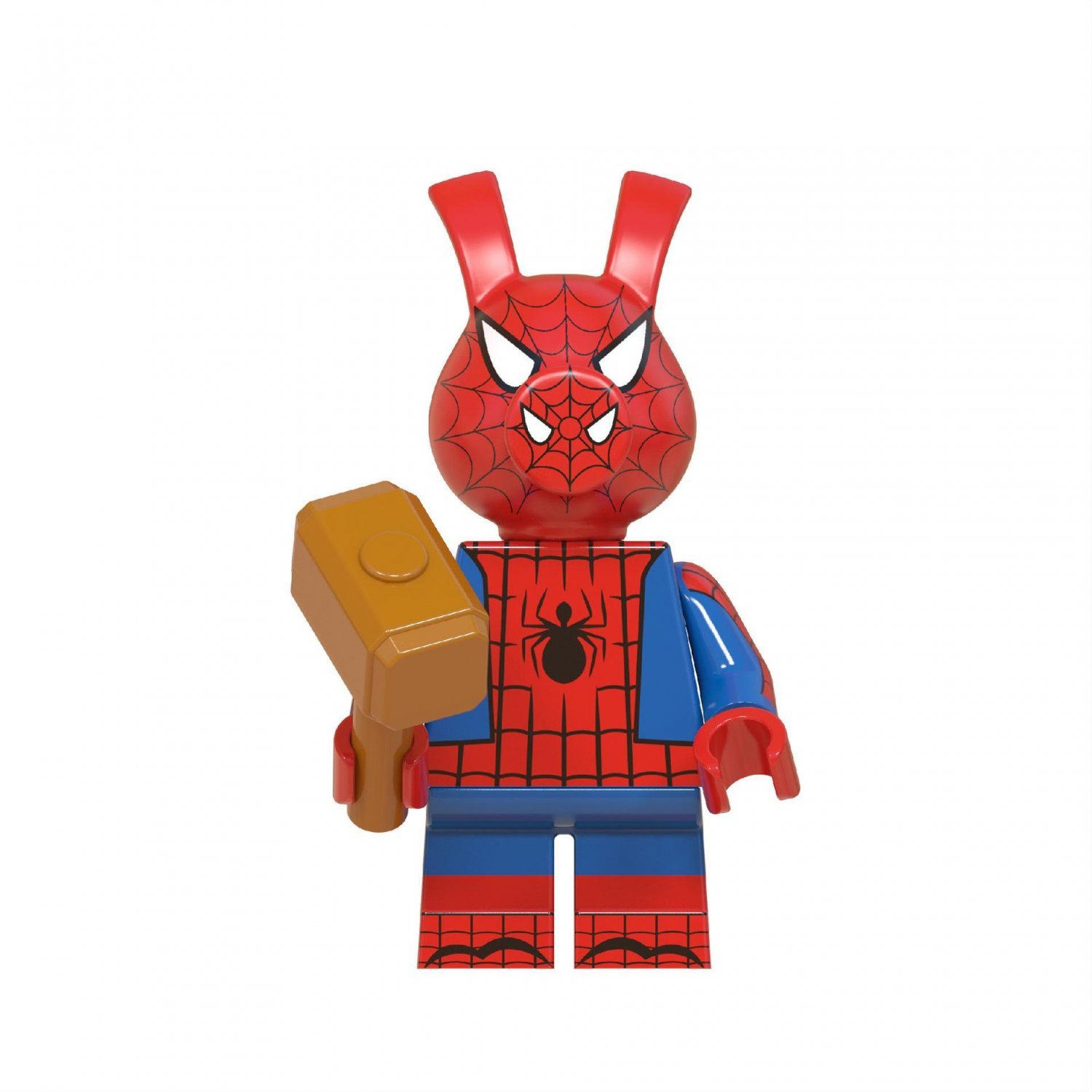 Spider-Ham Minifigures Lego Compatible Spider-Man Into the Spider-Vers