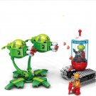 Repeater Bucket Zombie Minifigures Lego Compatible Plants vs Zombies S