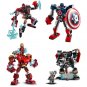 Thor Mech Captain America Mech Miles Morales Mech Minifigures Lego Com