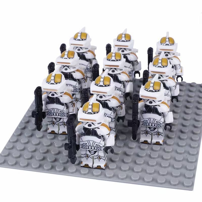10pcs Conor the Clone Trooper Minifigures Lego Compatible New Clone Tr