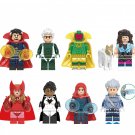 Speed Agnes Witch Spectrum Wiccan Minifigures Lego Compatible Wanda Vi