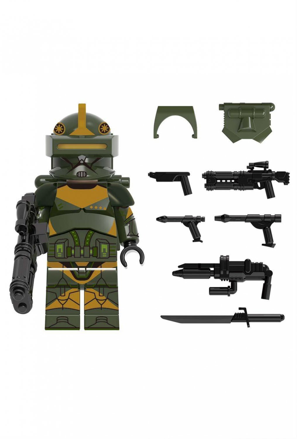 3291st Forest Combat Battalion Minifigures Lego Compatible Star Wars C