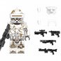 Clone desert Soldier Minifigures Lego Compatible Star Wars Clone Troop