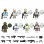 Ahsoka's Clone Trooper 3291st Forest Clone Trooper Minifigures Le