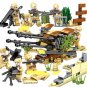 WW2 French army Anti-Aircraft(AA) Gun Minifigures Lego Compatible Mili