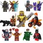 12pcs Thanos Okoye The Flash Green Lantern War Machine Minifigures Leg