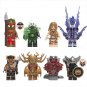 Cannibal Mechanical Mechanic Primitive Woman Minifigures Lego Compatib