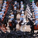 18pcs China the Eighth Route Army Cavalry Horse Minifigures Lego Compa