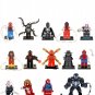 14pcs Spider-Man Noir Venom Miles Morales Gwen Stacy Minifigures Lego