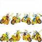 Golden Ninjago Master of the Mountain Motorcycle Minifigures Lego Comp
