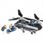 Black Widow Special agent Iron Maiden Helicopter Minifigures Lego Comp