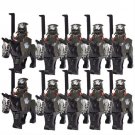 10pcs Uruk-hai Knight Minifigures Lego Compatible The Lord of the Ring