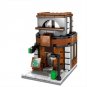 New York Coffee Shop building block Toy Lego Compatible City Coffee Sh