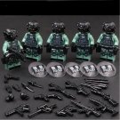 CTRU Special Duty Squad Police Minifigures Lego Compatible City Police
