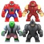 Big Juggernaut Lizard Man Rhino Minifigures Lego Compatible New Super